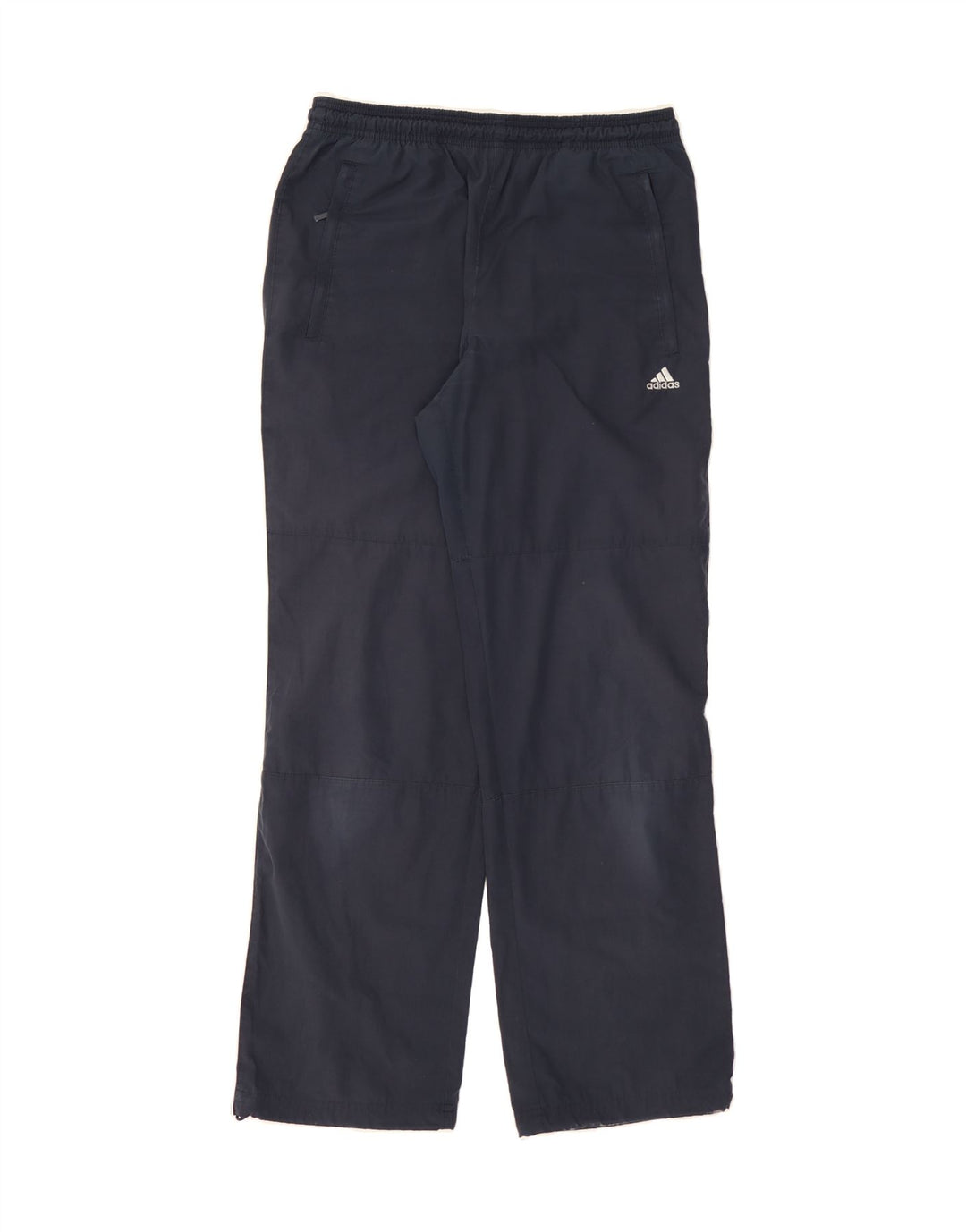 ADIDAS Mens Tracksuit Trousers Small  Navy Blue Polyester Vintage Adidas and Second-Hand Adidas from Messina Hembry 