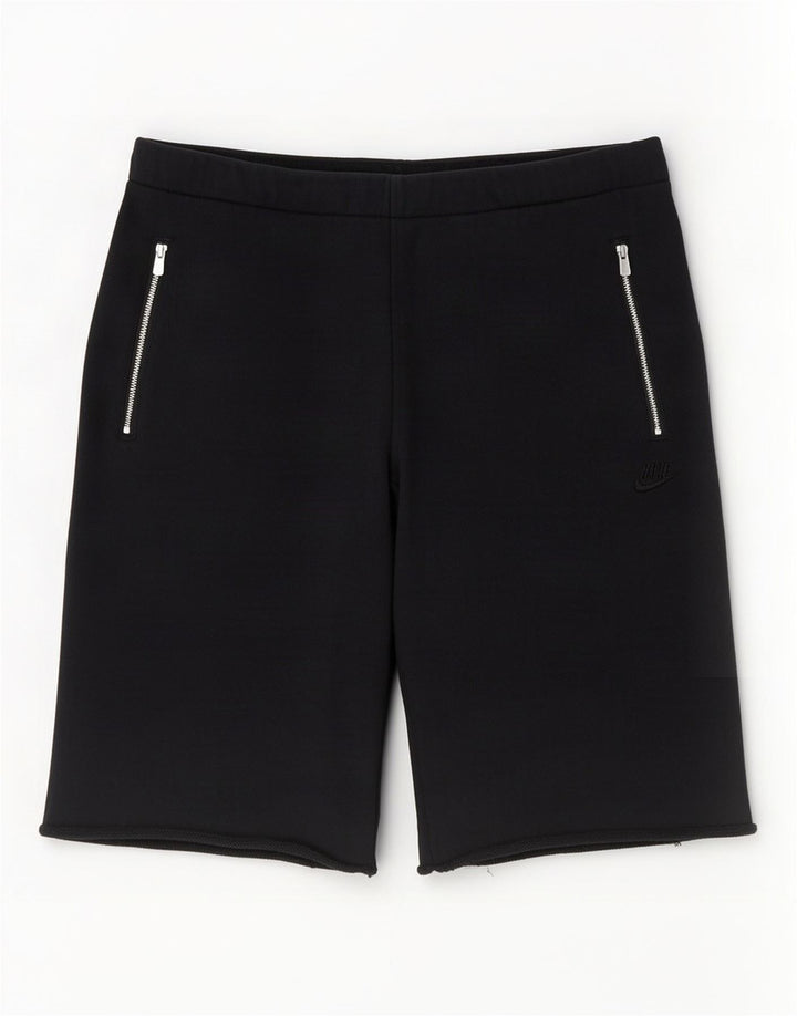 Nike Herre Sportshorts Medium Sort Bomuld