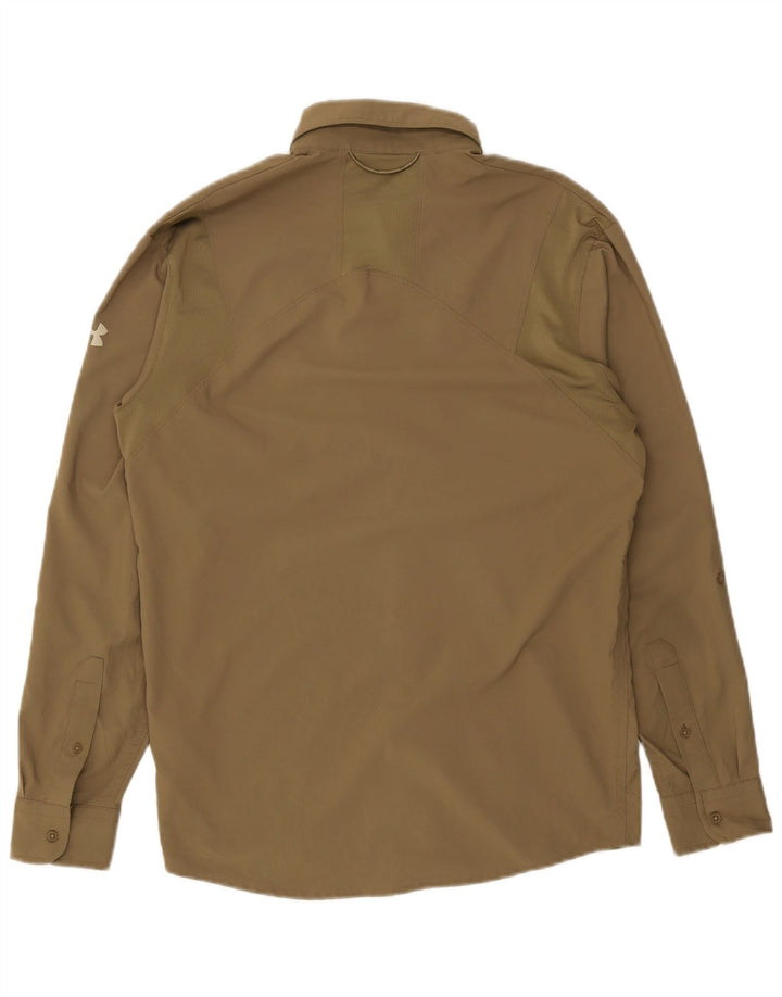 Under Armour Herre Loose Fit Shirt Lille Khaki Polyester