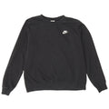 Nike Sweatshirt til mænd, stor sort bomuld