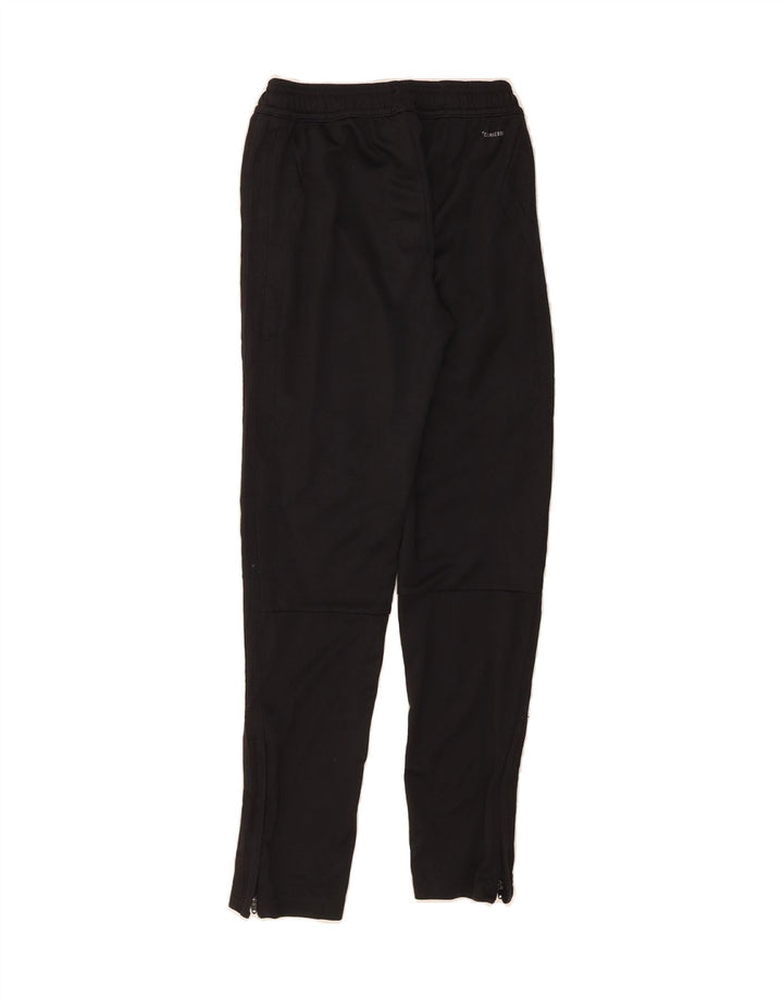 ADIDAS Boys Tracksuit Trousers 11-12 Years  Black Vintage Adidas and Second-Hand Adidas from Messina Hembry 