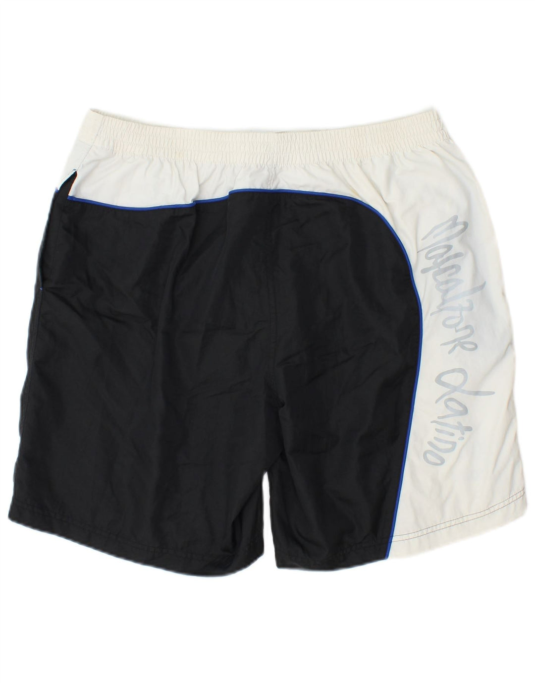 Kappa Badeshorts til mænd XL Sort Colourblock Polyamid
