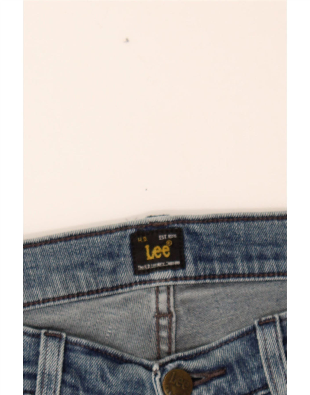 LEE Mens Straight Jeans W32 L29 Blue Vintage Lee and Second-Hand Lee from Messina Hembry 