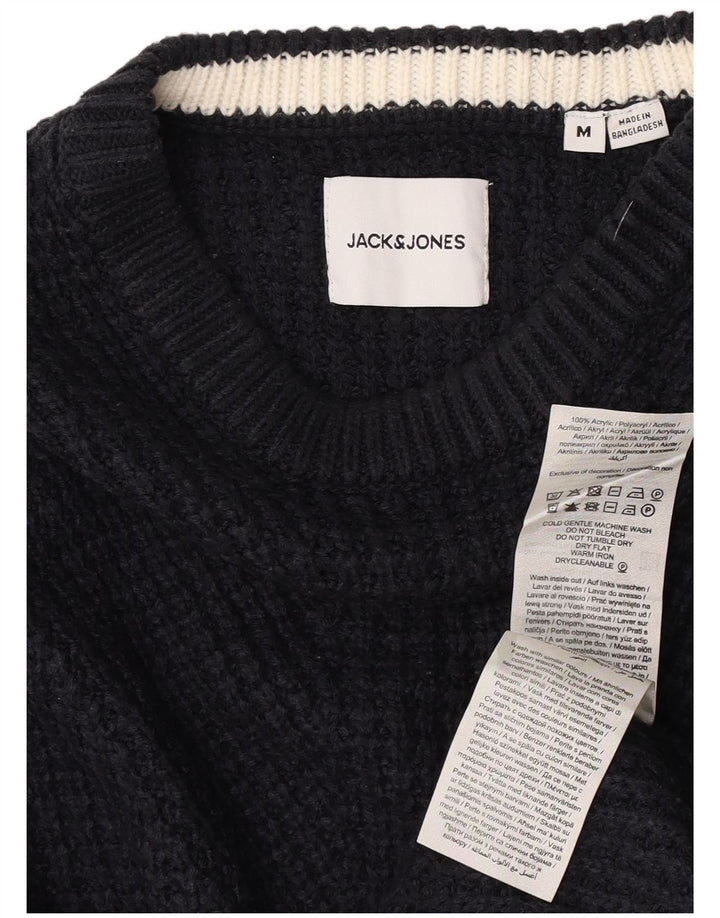 Jack & Jones Herre trøjetrøje med rund hals mellem marineblå akryl