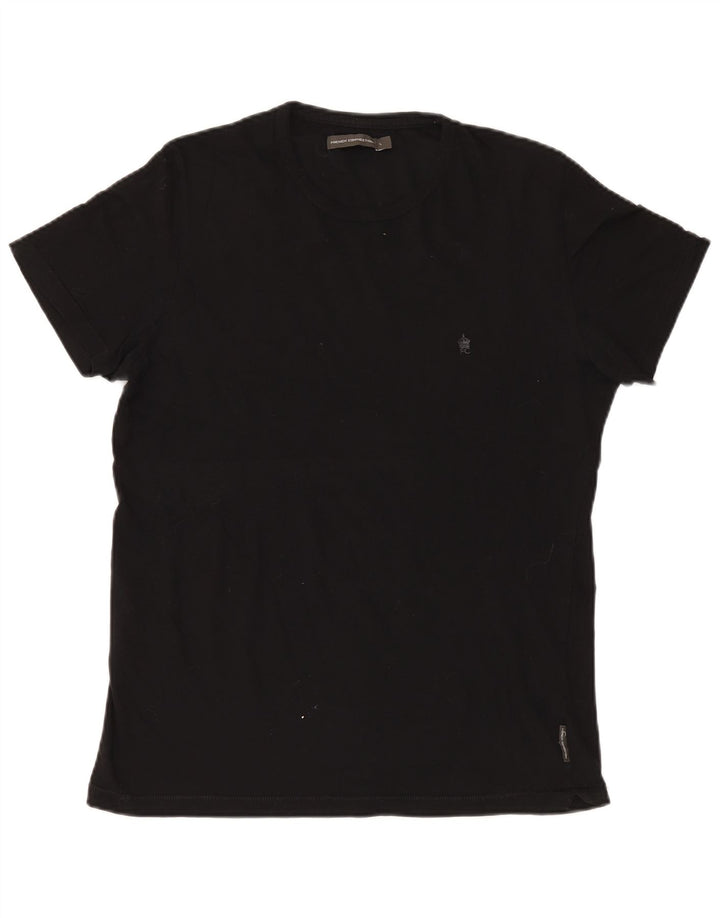 French Connection Herre T-Shirt Top Stor Sort