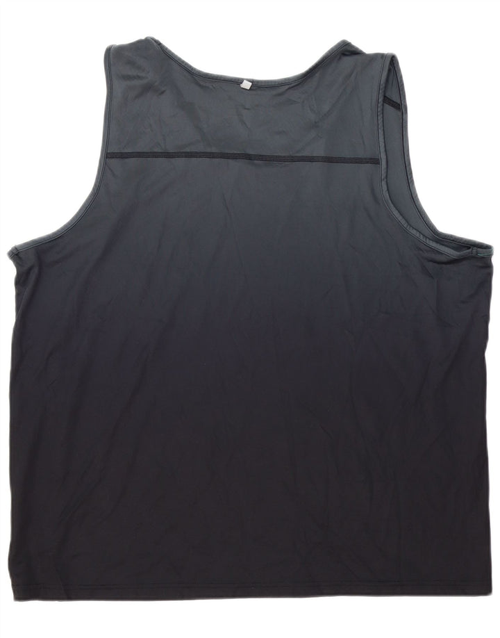 RUSSELL ATHLETIC Herrevest Top UK 46/48 XL Sort Polyester