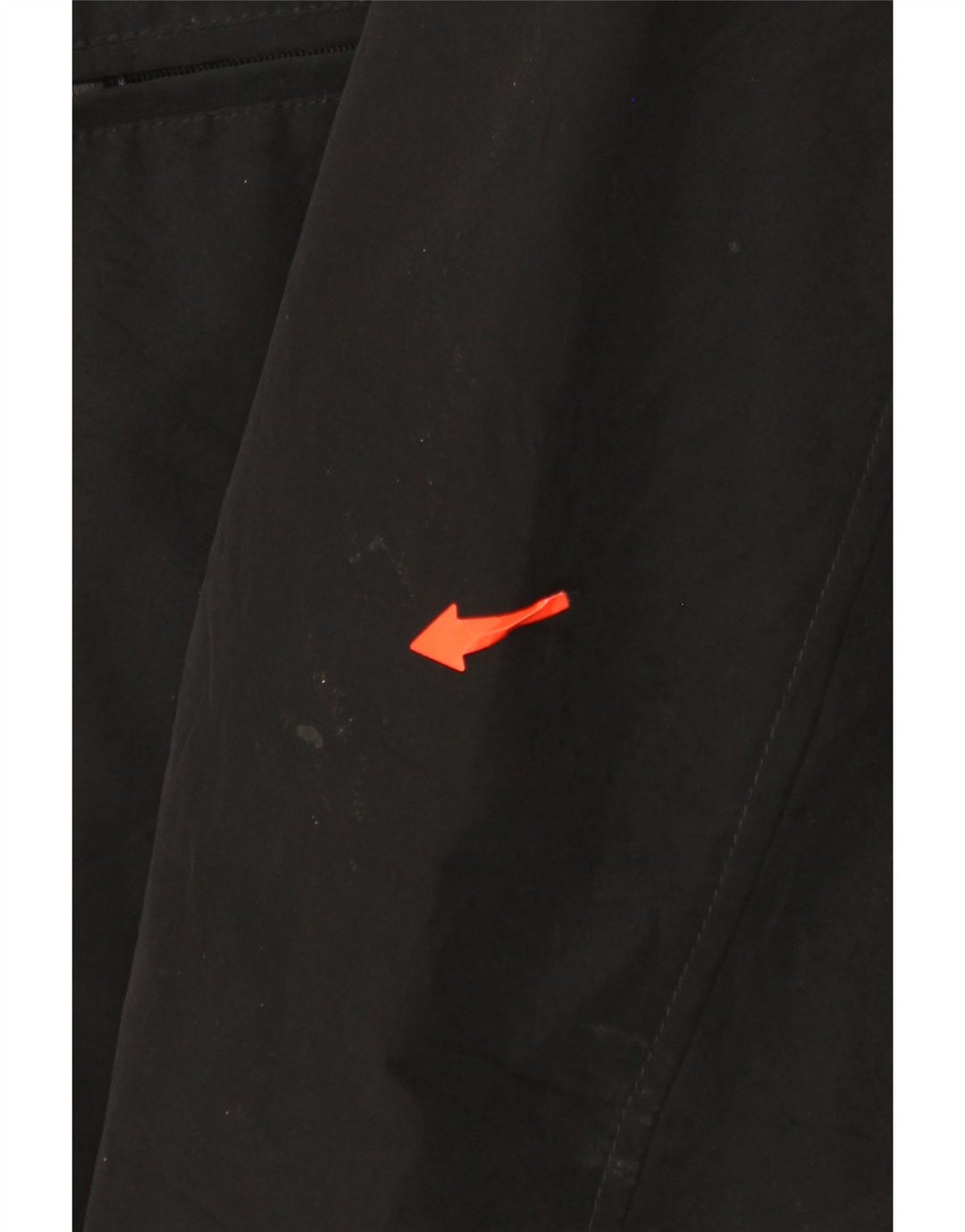 Blå Side Herre Loose Fit Utility Jacket UK 36 Small Black Polyester