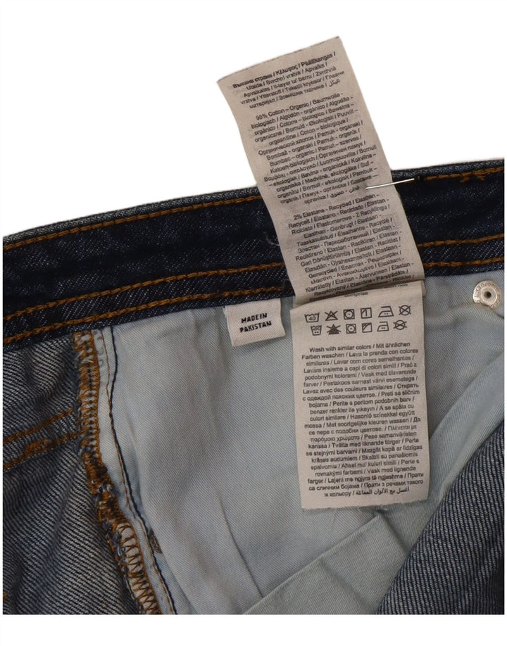 Jack & Jones Herre GLENN Slim Jeans W32 L34 Blå Bomuld