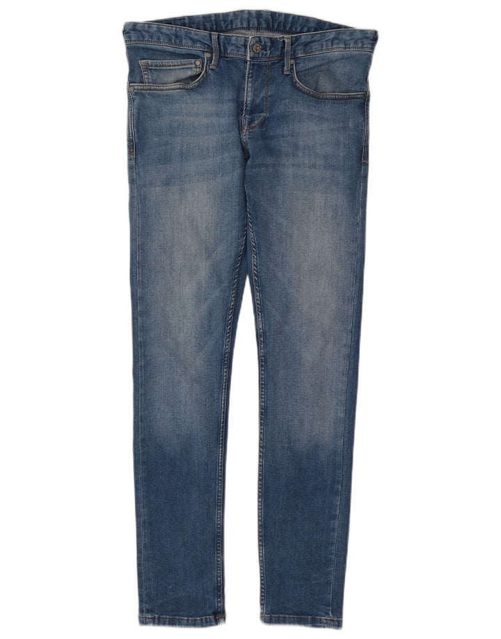 PEPE JEANS Dame Skinny Jeans W32 L32 Blå