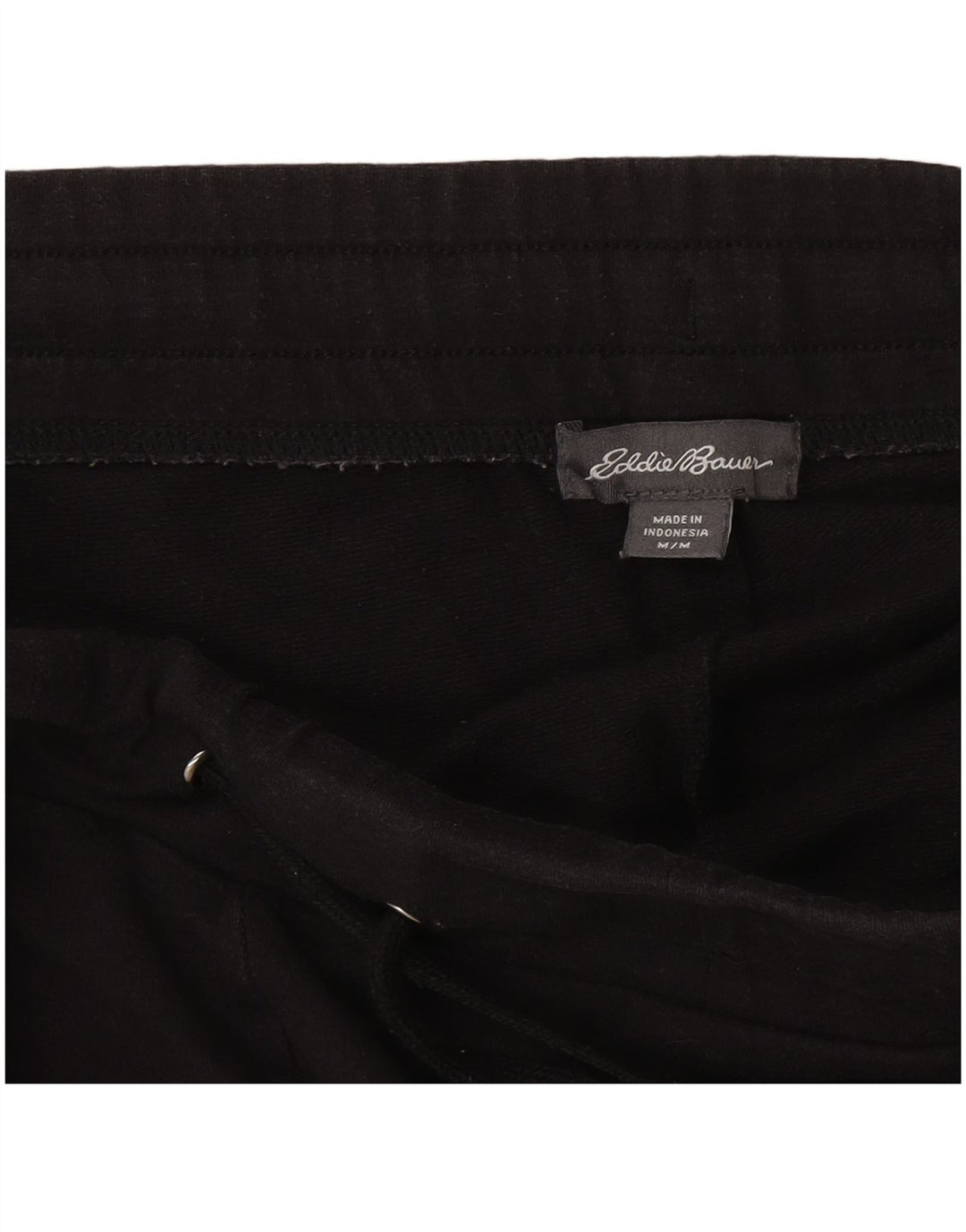 Eddie Bauer Dame Capri Træningsdragt Bukser UK 12 Medium Sort