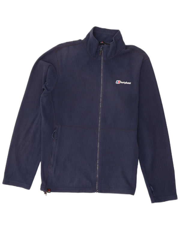 Berghaus Fleecejakke til mænd UK 40 Large Navy Blue Polyester
