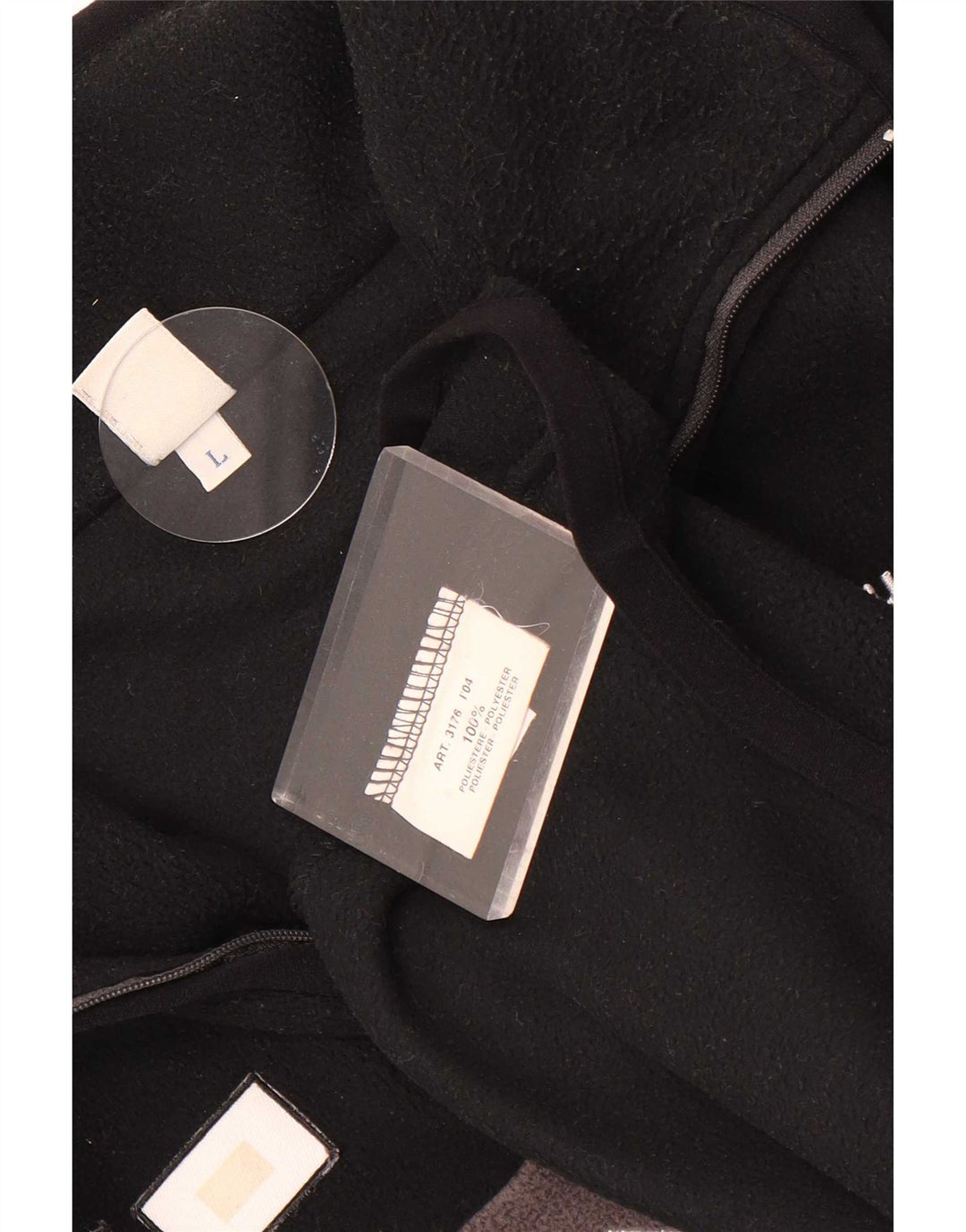 North Sails Herre grafisk lynlås hals fleece jumper stor sort farveblok