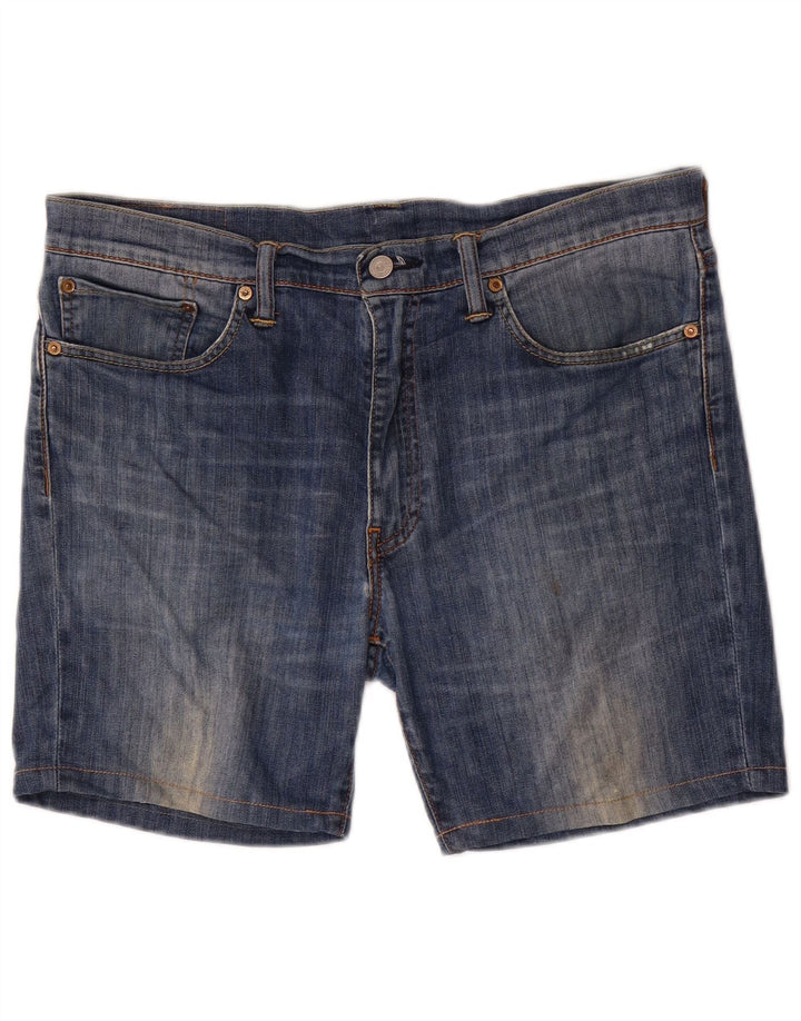 LEVI'S Mens 511 Denim Shorts W36 Large Blue