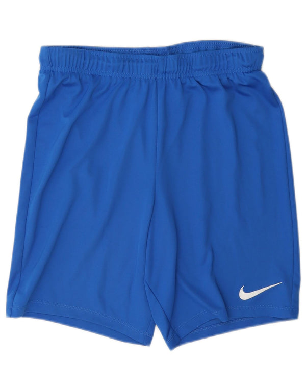 Nike Herre Dri Fit sportsshorts mellemblå polyester