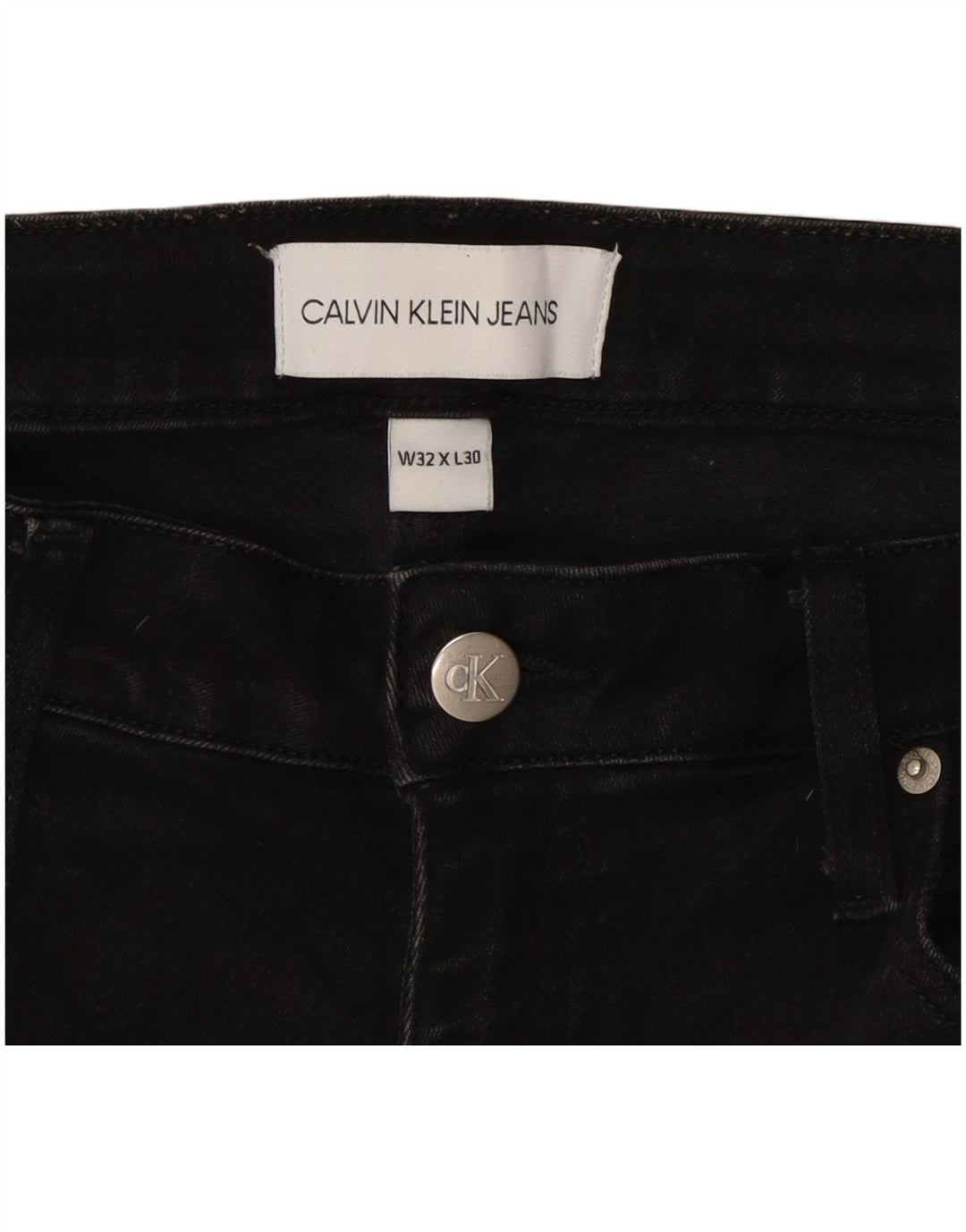 Calvin Klein Dame Skinny Jeans W32 L30 Sort