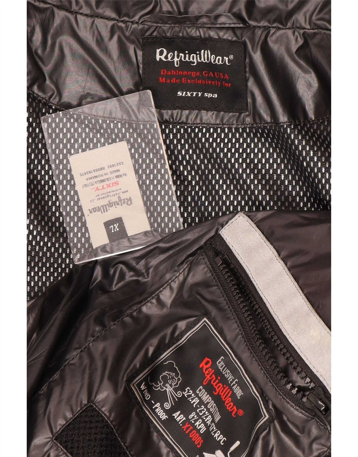 Refrigiwear Polstret hættejakke til kvinder UK 18 XL Grå Colourblock Polyester