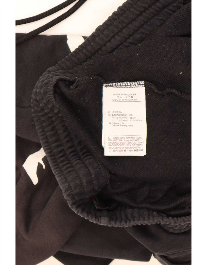 Jordan Herre grafiske sportsshorts Medium sort bomuld