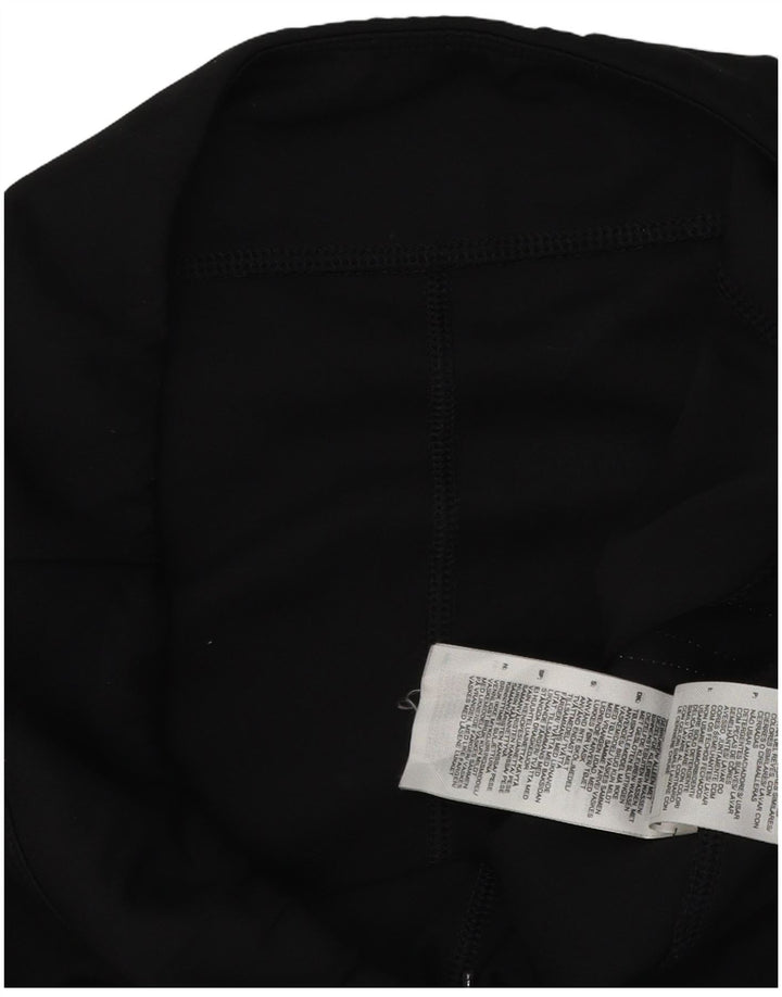 ADIDAS Aeroready Crop Leggings til kvinder UK 12 Medium Black Polyester