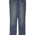 Guess Mænd Distressed Skinny Jeans W33 L33 Blå Bomuld