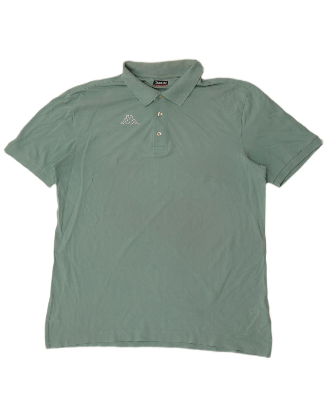 Kappa herre poloshirt 2XL blå bomuld