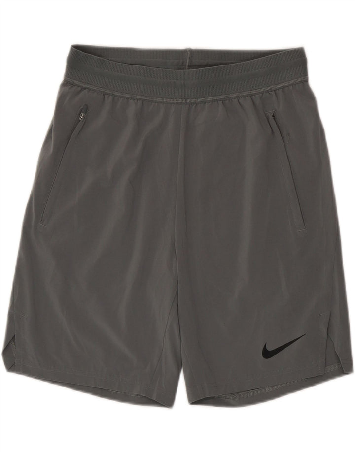 Nike Herre Dri Fit Sportshorts Små Grå Polyester