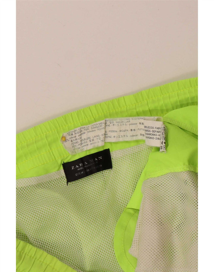 Zara Badeshorts mellem grøn polyester