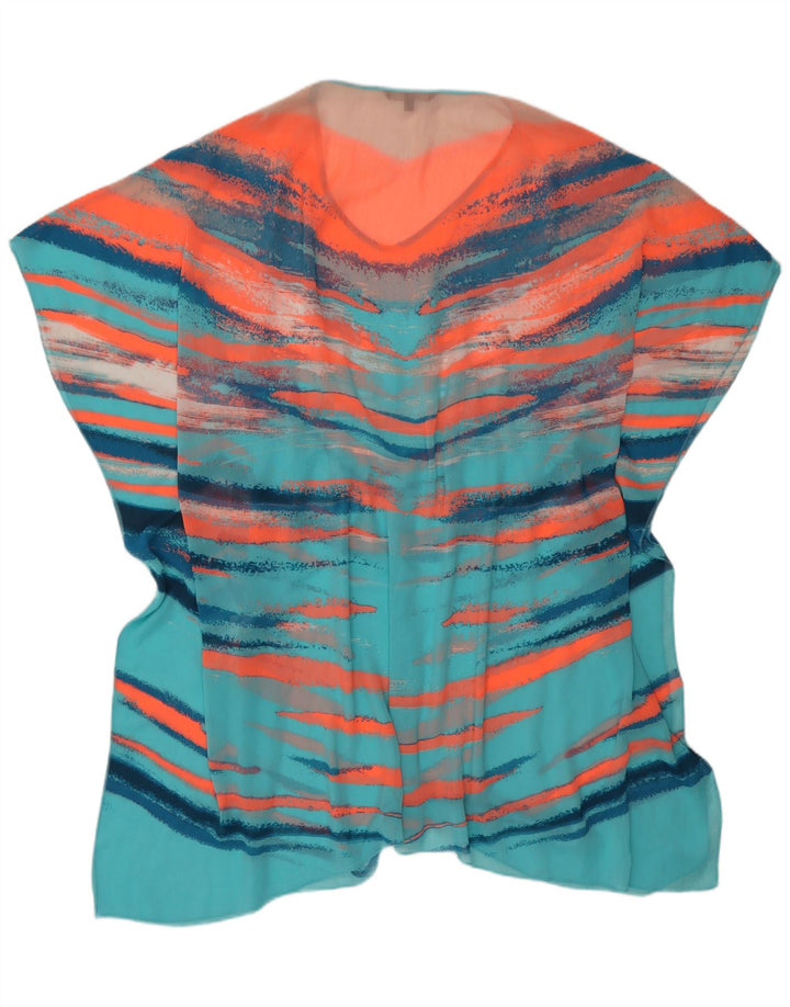 Marks & Spencer Dame Kaftan Kjole UK 16 Stor Flerfarvet Stribet