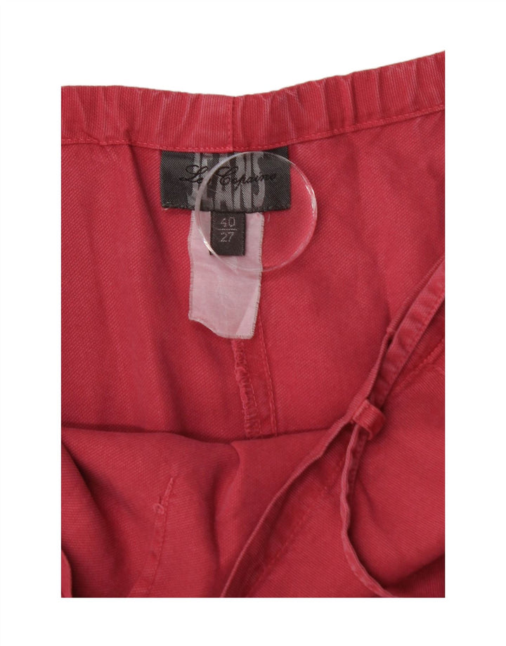 LES COPAINS Womens Corduroy Skirt IT 40 Small W27  Pink Vintage Les Copains and Second-Hand Les Copains from Messina Hembry 