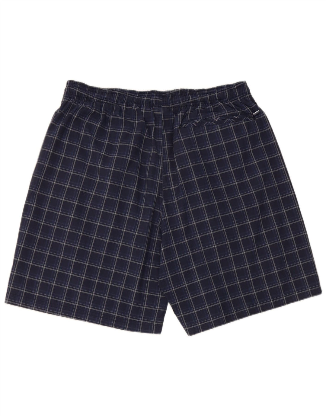Adidas Badeshorts til mænd store marineblå ternet polyester