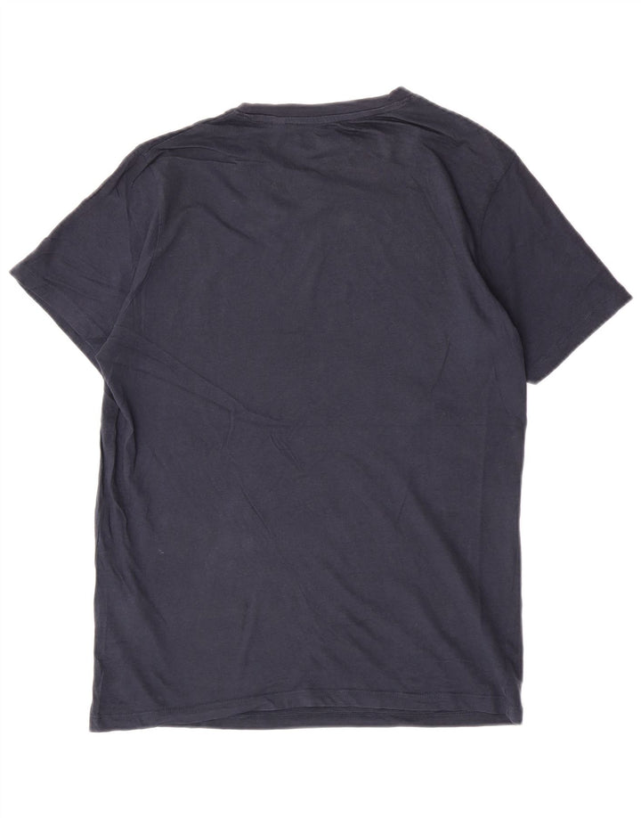 Jack & Jones Herre Regular Grafisk T-Shirt Top Medium Navy Blue Nature