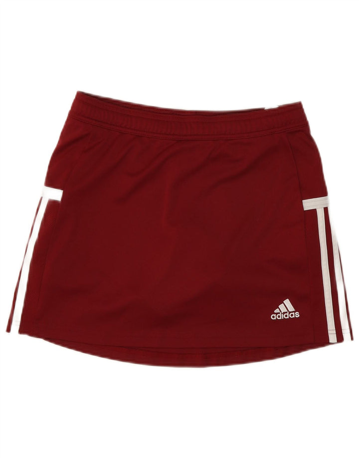 Adidas Womens Aeroready Skort UK 8/10 Small Bourgogne Polyester