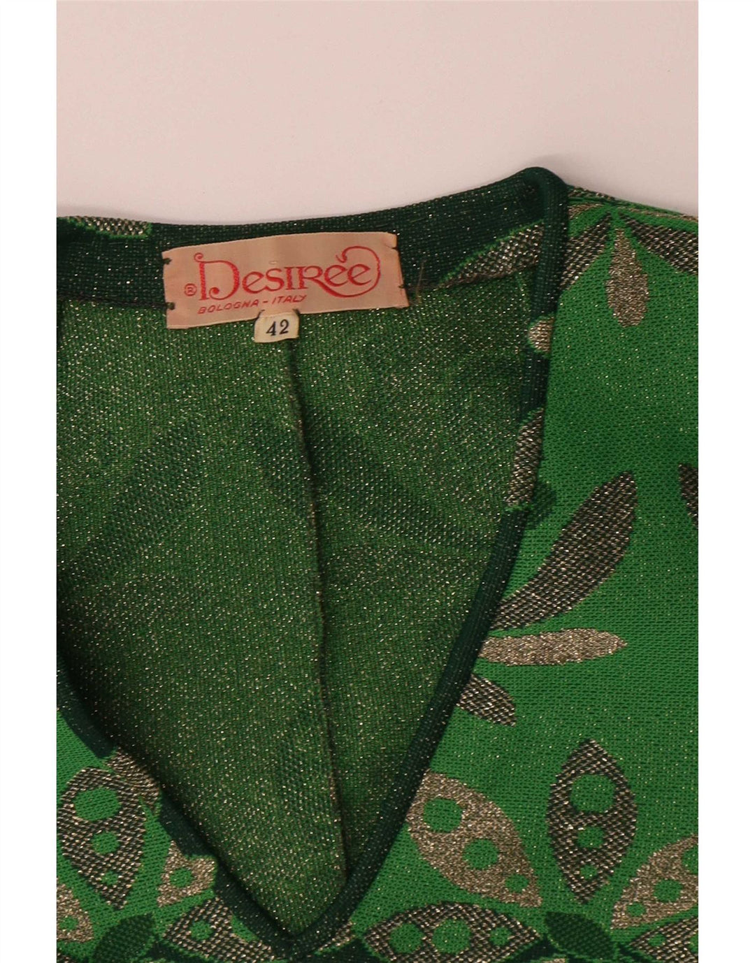 Desiree Damebluse Top IT 42 Medium Green Floral