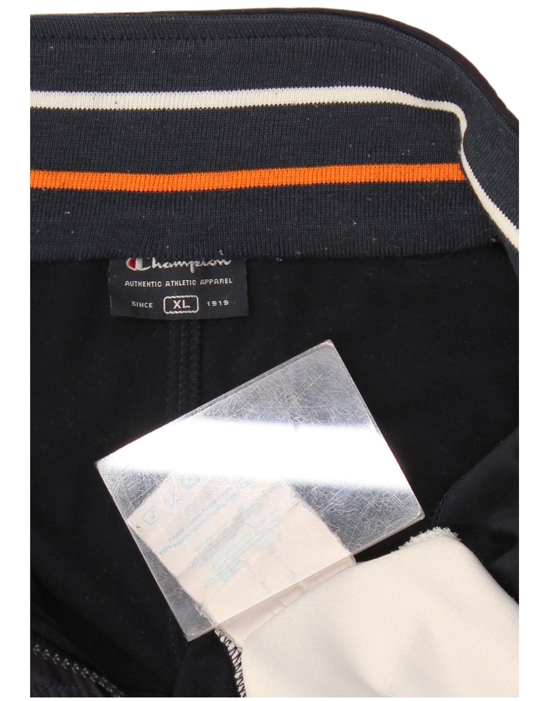 Champion Træningsdragt til mænd Topjakke XL Marineblå Colourblock Polyester