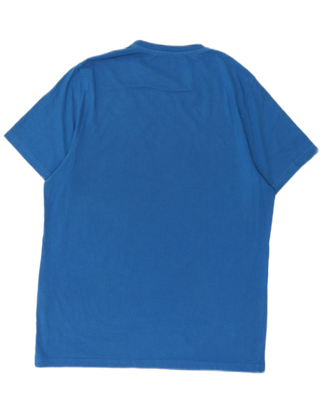 Mountain Warehouse Herre Regular Graphic T-Shirt Top Medium Blue Bomuld