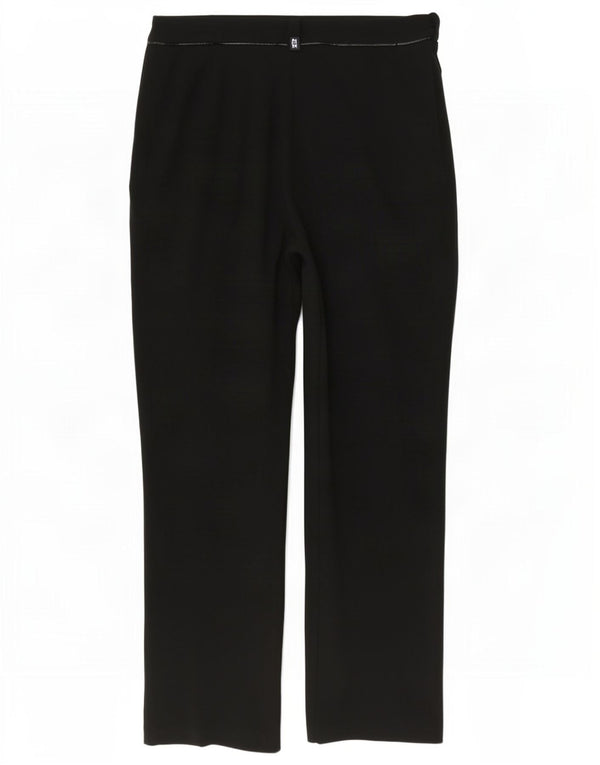 Marks & Spencer Lige fritidsbukser til kvinder UK 14 Large W32 L32 Sort