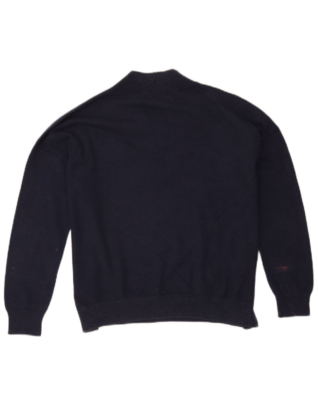 Marks & Spencer Dame Oversized V-hals sweater Medium Navy Blue