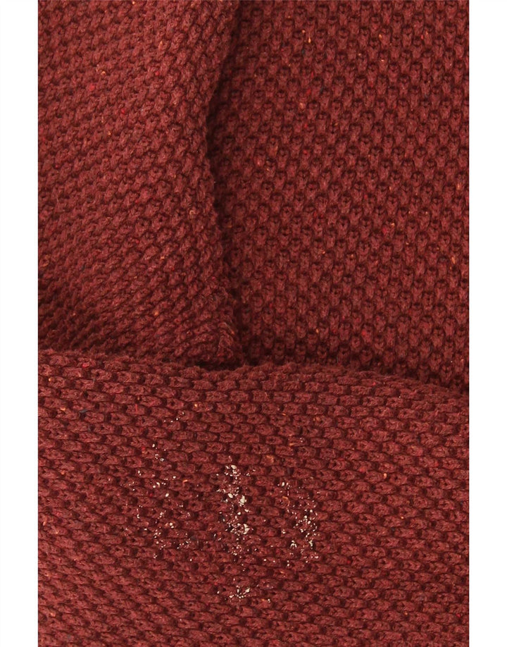 Zara Herre Boat Neck Jumper Sweater XL Rød Bomuld