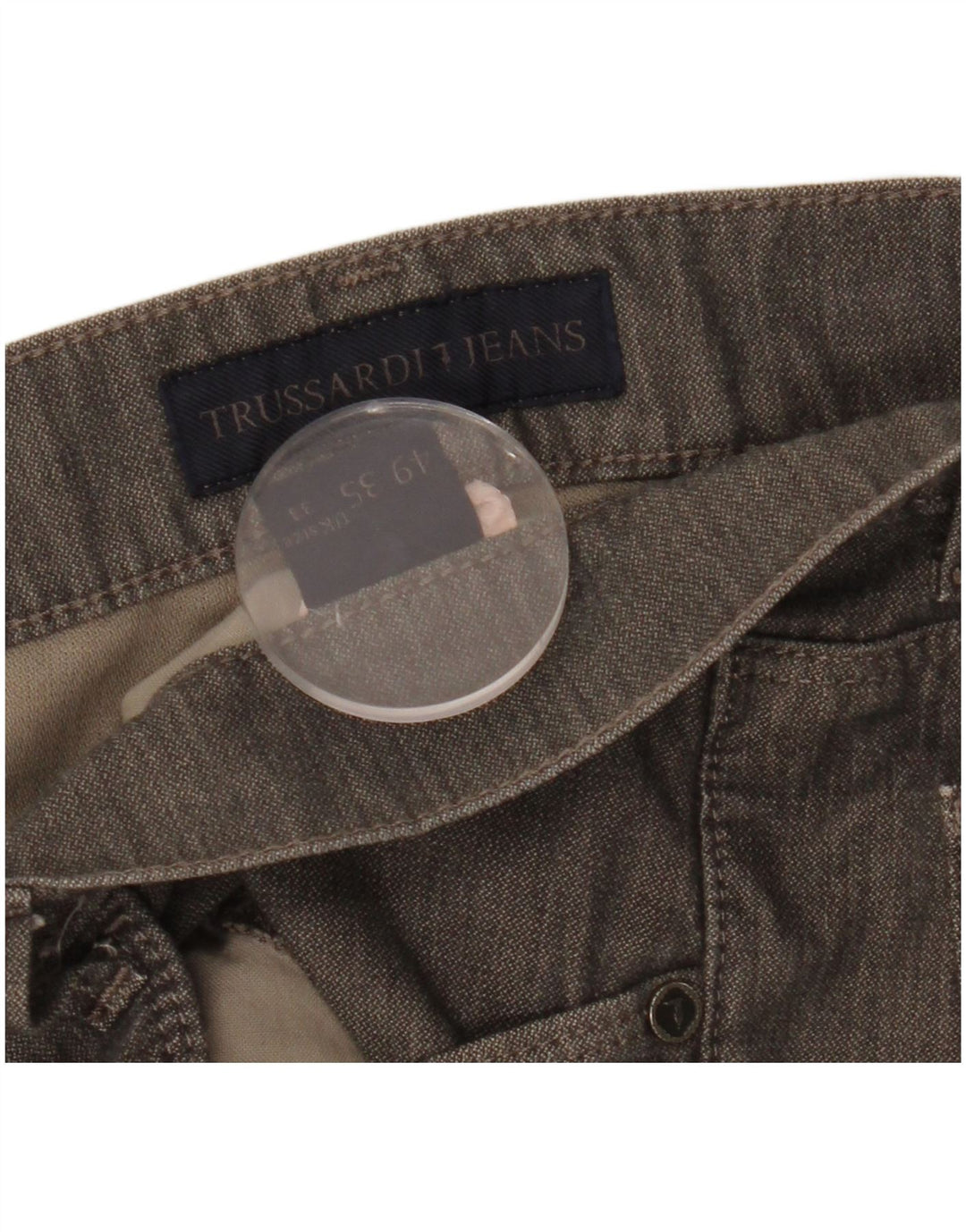 Trussardi Straight Casual Bukser til mænd W33 L31 Grå