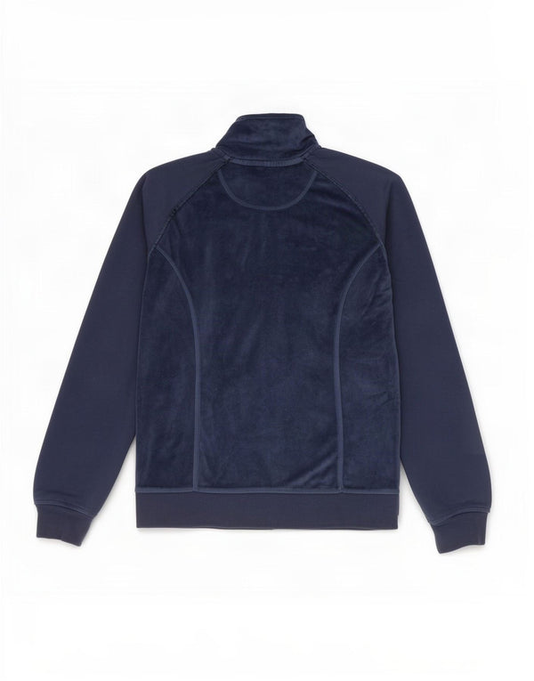 Champion Womens Heritage Fit Træningsdragt Topjakke UK 10 Small Navy Blue