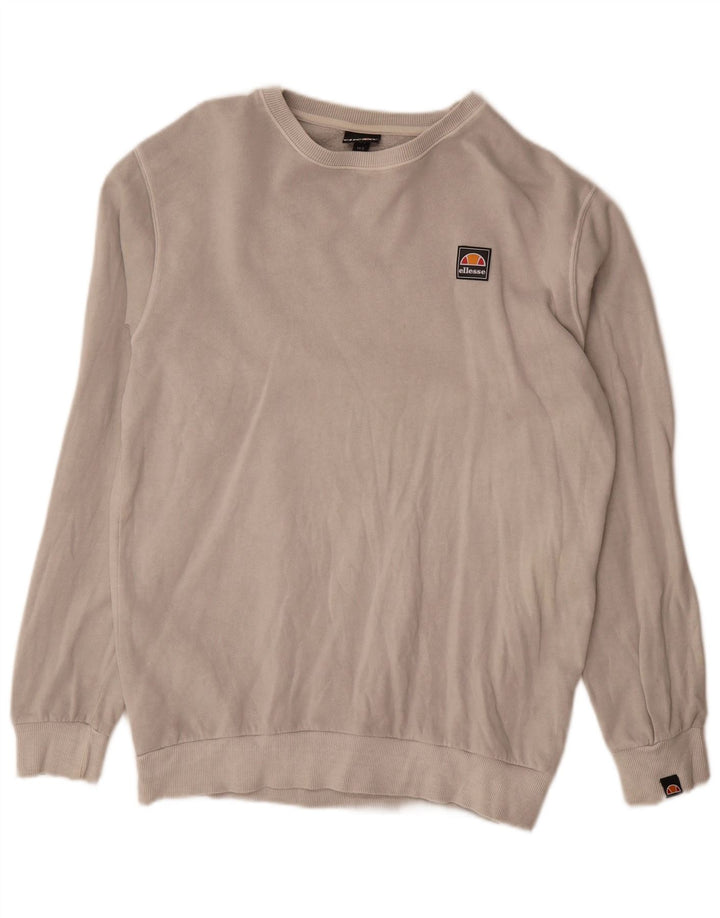 Fila Sweatshirt til mænd, lille grå bomuld