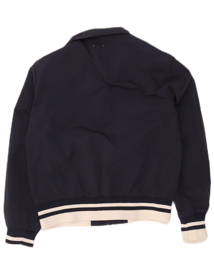 Bikkembergs Boys Bomber Jacket 9-10 år Navy Blue Colourblock Polyester