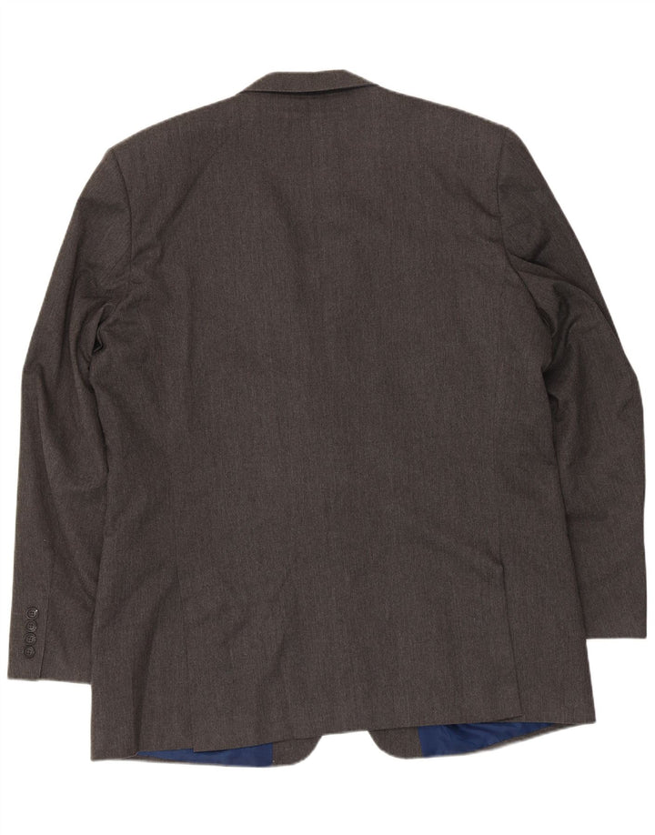 MARKS & SPENCER Herre 2-knaps Regular Fit Blazer-jakke UK 46 XL Grå