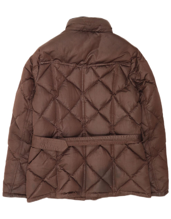 Barbour Polstret jakke til kvinder UK 12 Medium Brun Polyester