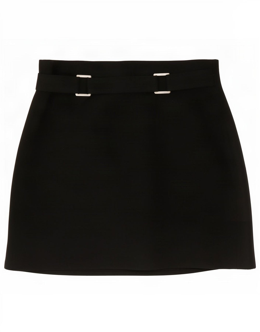Zara Dame Mininederdel EU 40 Medium W30 Sort