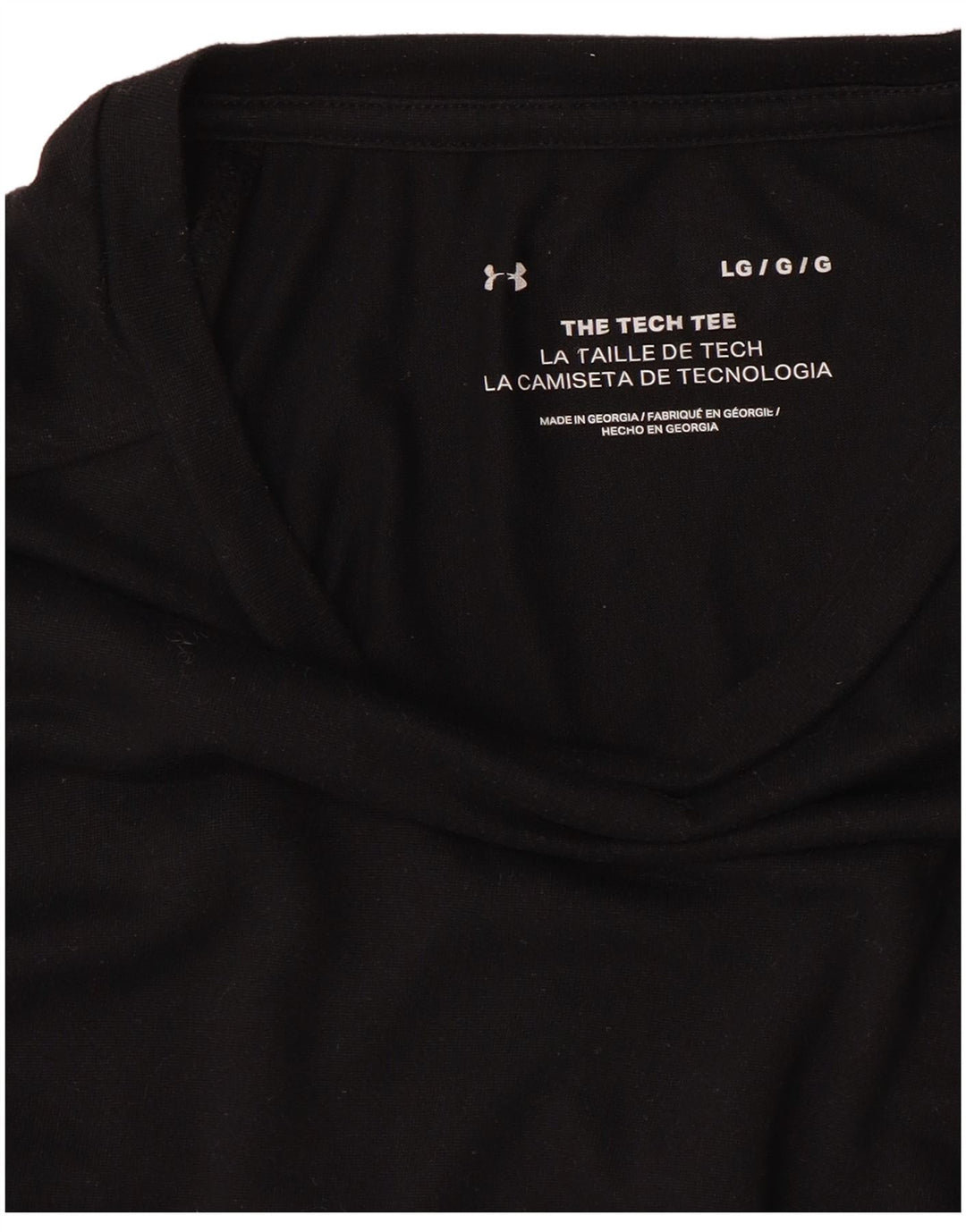 Under Armour Herre T-Shirt Top Stor Sort