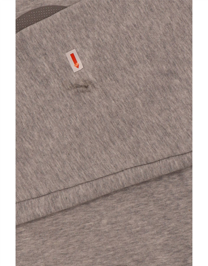 Canterbury grafisk hættetrøje til mænd, stor grå bomuld