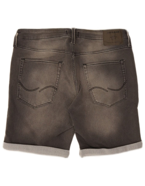 Jack & Jones Herre denimshorts XL W38 Grå Bomuld