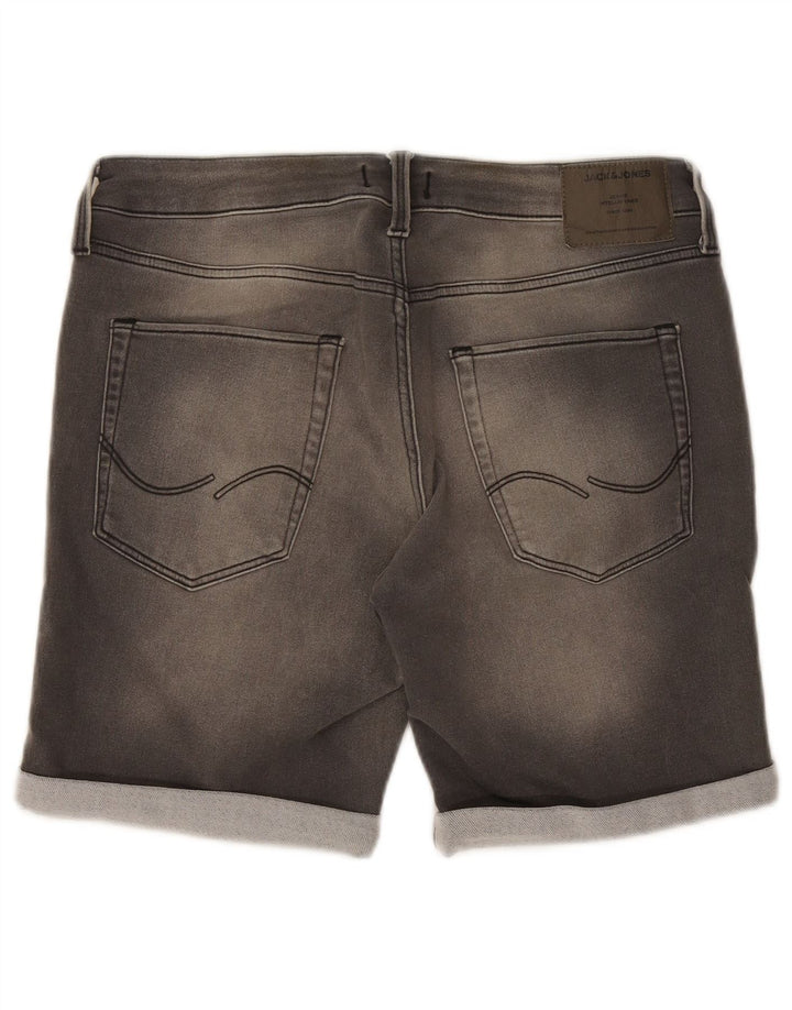 Jack & Jones Herre denimshorts XL W38 Grå Bomuld