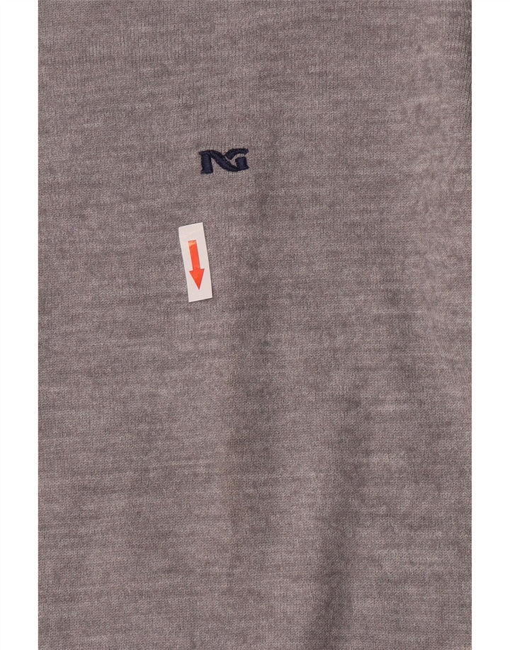 Nero Giardini drenge sweater med rund hals 11-12 år grå flækket