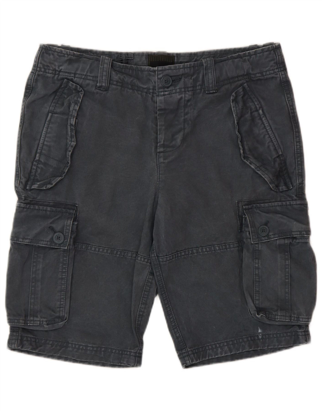 SUPERDRY Herre Cargo Shorts Medium W32 Grå Bomuld